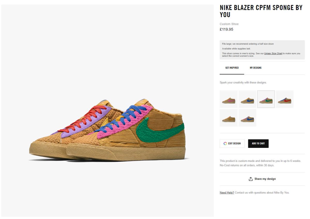 cactus plant flea market nike by you