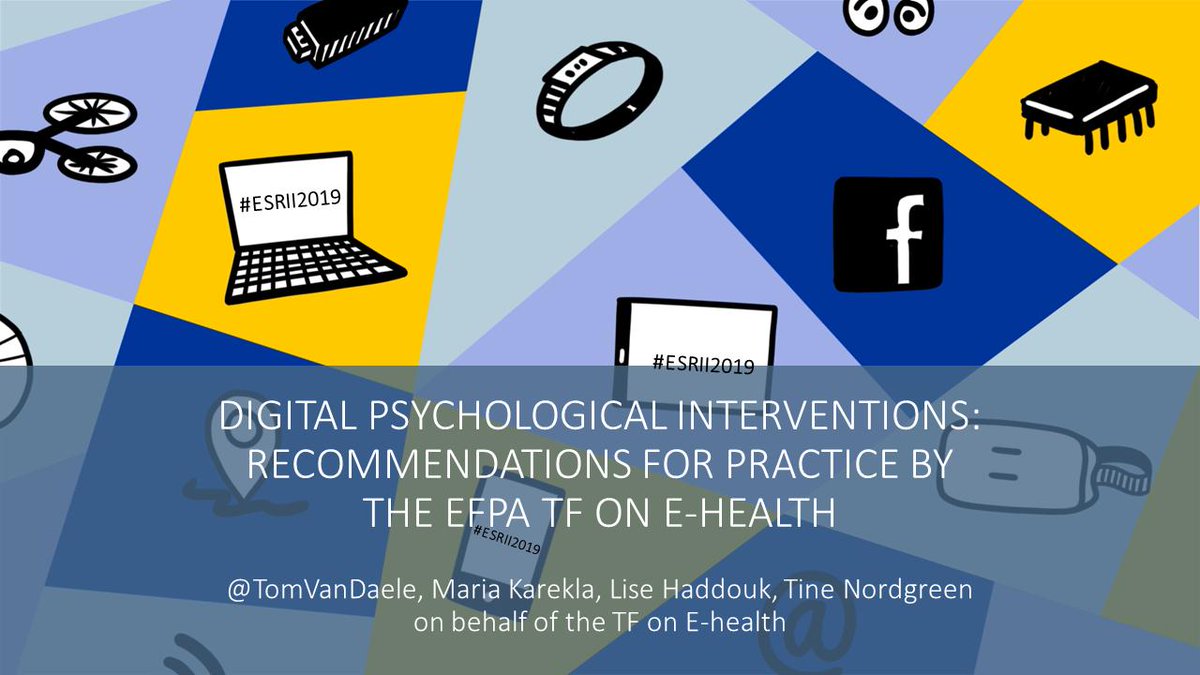 #ESRII2019 next week! I'll be talking about upcoming practice recommendations for digital psychological interventions by <a href="/EFPA_EuroPsy/">EFPA</a> and giving a (first) #betterposter presentation on #AR &amp; #animalphobia, including a #PhobosAR demo with free redeem codes.