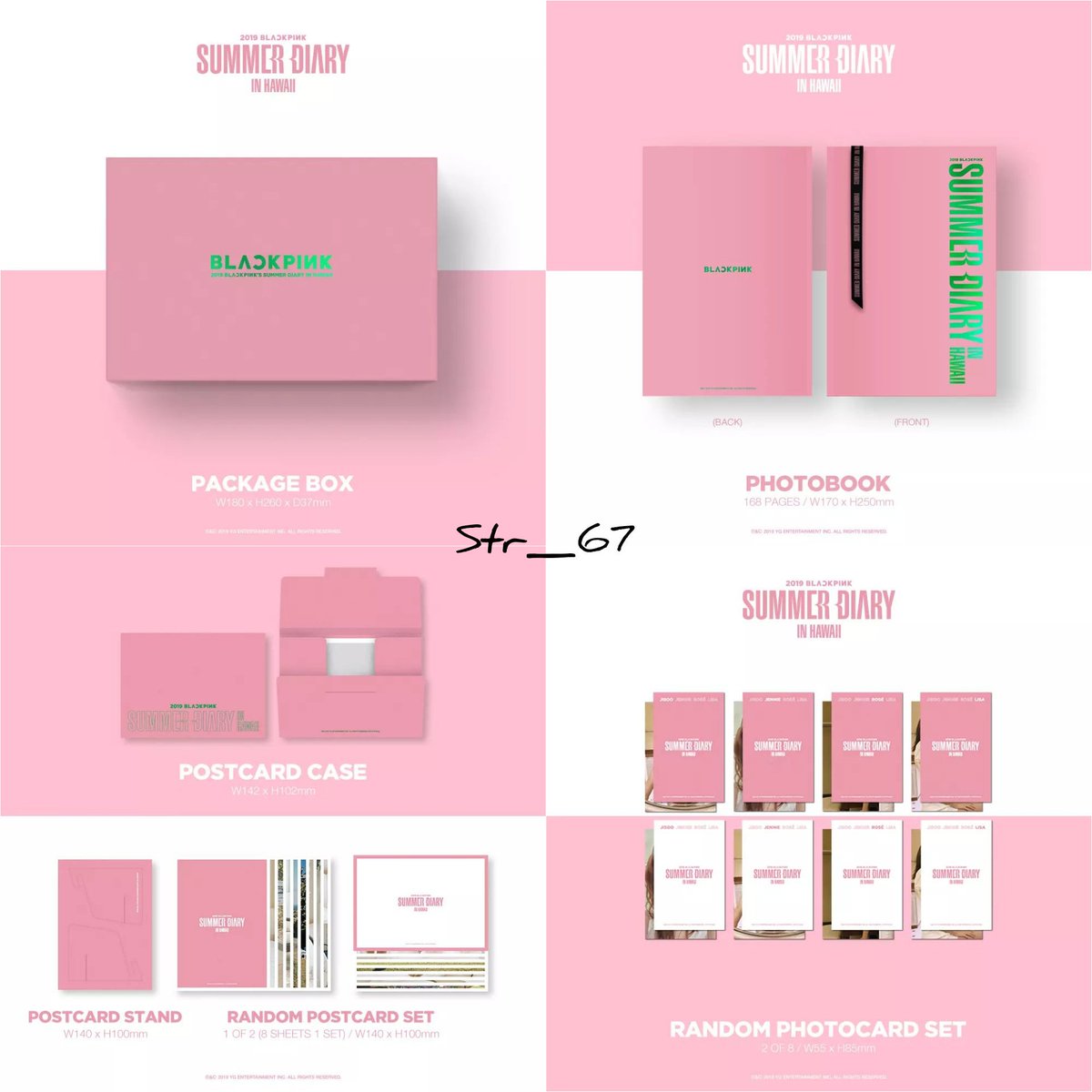 Starlightt_92's tweet photo. Pre🌟 
#BLACKPINK 🏖IN HAWAII

🎯YG 1,500
💵Ktown 1,550

💥มัดจำ 800

🌈PHOTOBOOK 168p/ DVD
POSTCARD/ PHOTO CARDS
STICKER/ TATTOO/PVC POUCH/POSTER 

📮100/140 /รับสยาม/ฟิว/เซ็นลาด
⛔ปิด 31/8(รอบแรก)

💗มีของแถม
💌สั่งซื้อDM
#ตลาดนัดบพ #ตลาดนัดBlackpink #ตลาดนัดblink @RT_BlackPink https://t.co/W2Va23nVhm