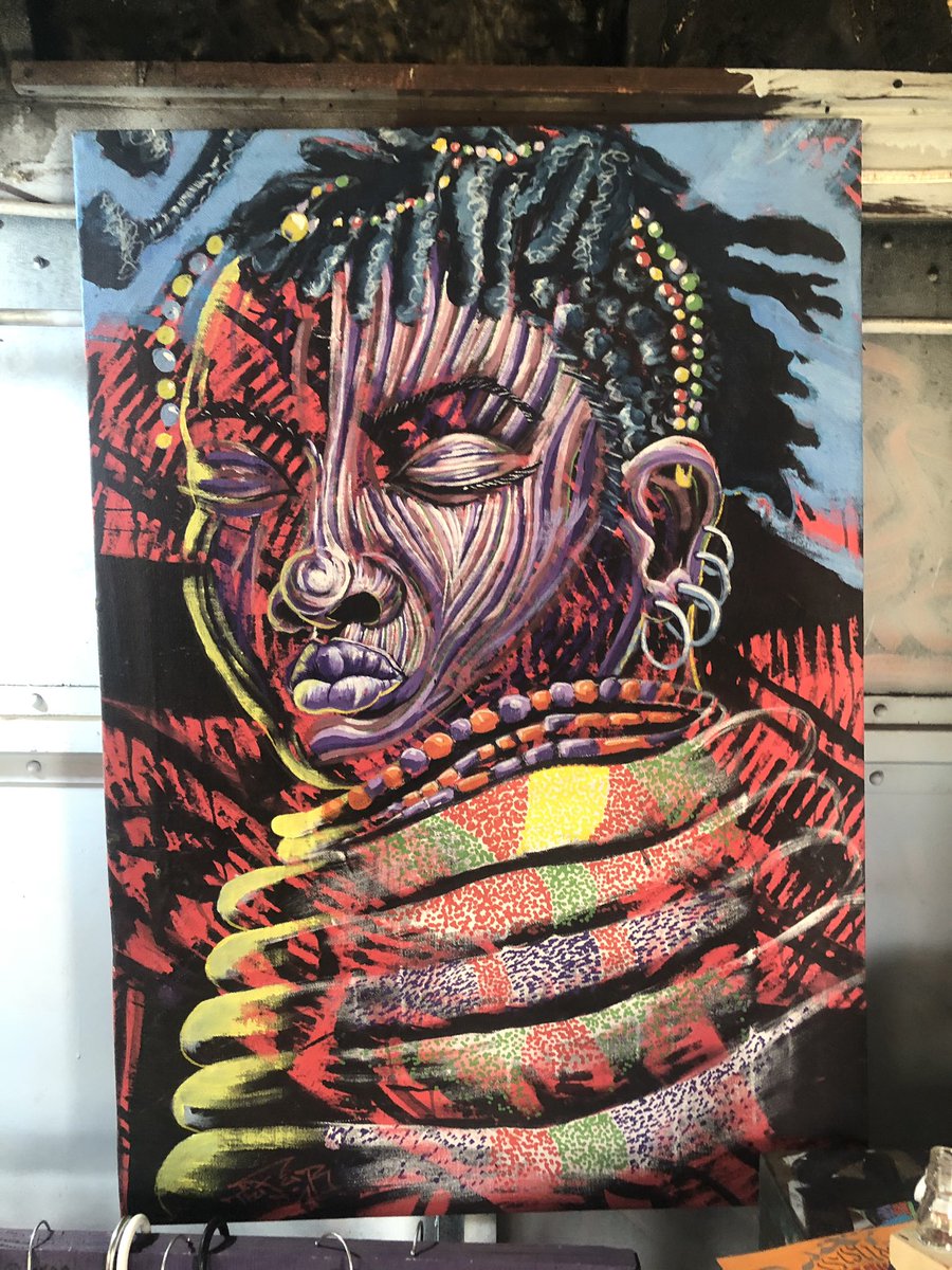 ContentHouseKe's tweet image. Spent a day exploring Nairobi with #FollowTheNile mentor Selina Ukwuoma. Finally a chance to visit the BSQ crew @ their cool space at Nairobi Railway Museum and found the work of Shane Cookfrom #turkanaartistsxchange! Also... frame within a frame within a frame #filmdevelopment