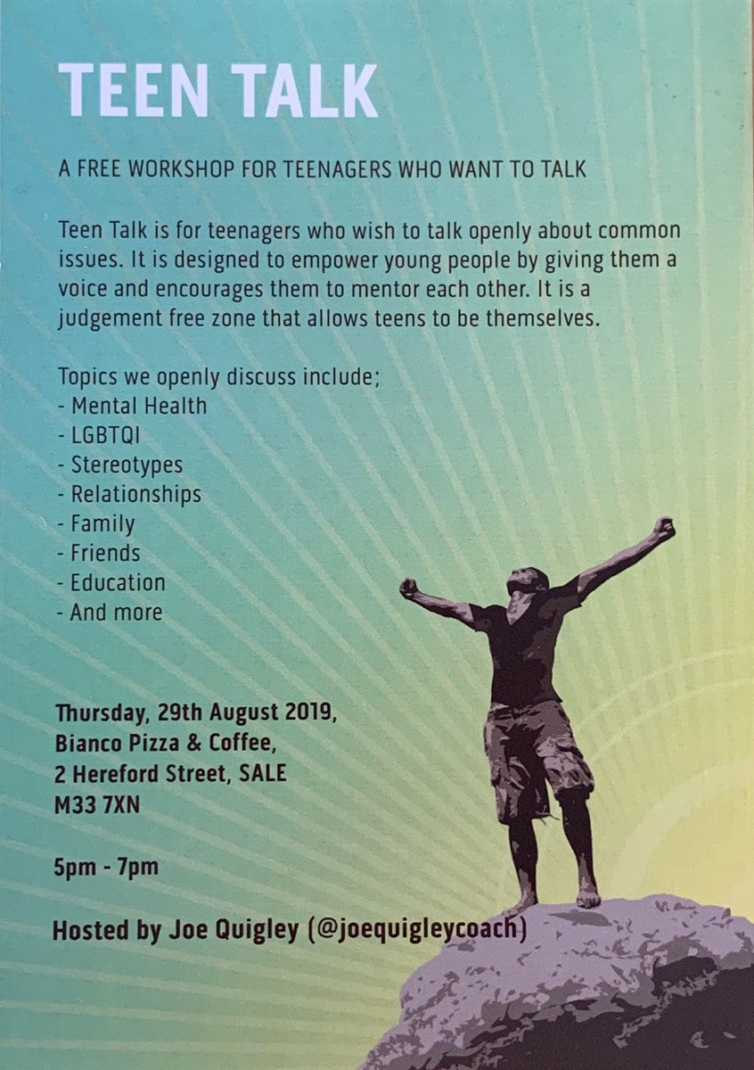 calmcic's tweet photo. This looks like a fab way for teens to come together and support each other.
Well done @JoeQuigleyCoach 👏 👏 https://t.co/o4aIBiEdFE