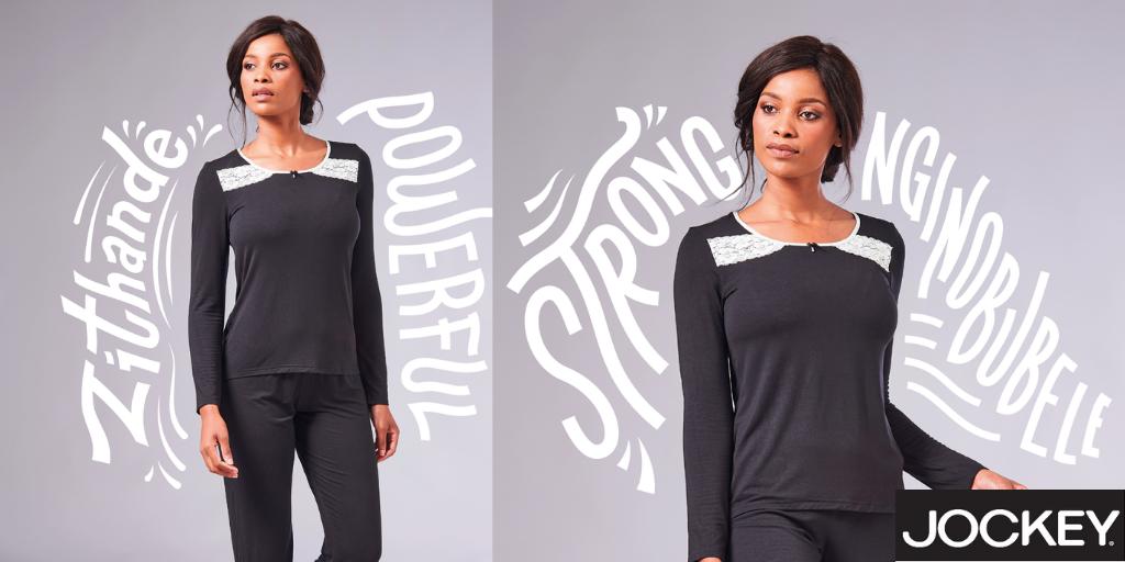Get more zzzzzzz's with our beautiful viscose sleep set 
Sleep top R299.95
Sleep Pants R279.95 
Available online and in Jockey stores 
jockey.co.za/collections/sl…