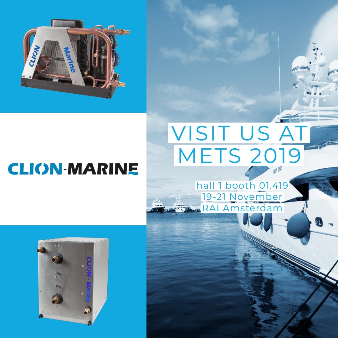 Are you visiting <a href="/metstrade/">METSTRADE</a> this November? Don't forget to visit us at booth 01.419! 

#boats #yachts #hvac