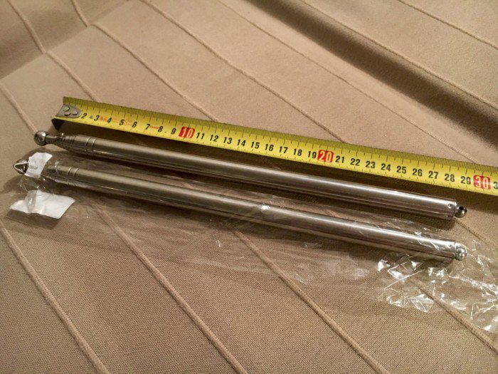 2 antenne telescopiche 2m - hamradiooutlet.it/auctions/anten…