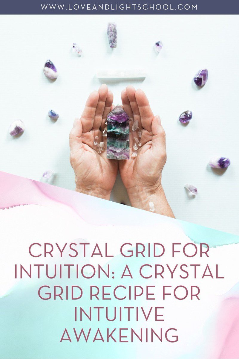 Crystal Grid for Intuition: A Crystal Grid Recipe for Intuitive Awakening sco.lt/6dxTDk
