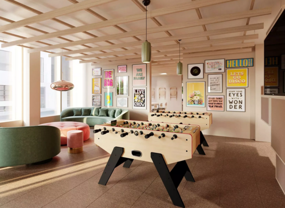 istudentdigs's tweet photo. Brand new student accommodation! The Project at Hoxton is opening in September in one of London's trendiest areas. This stunning student residence has stylish communal areas which adapt and change purpose throughout the day! #clearing https://t.co/0ZITYt9YYA https://t.co/UkF6mjTAzU