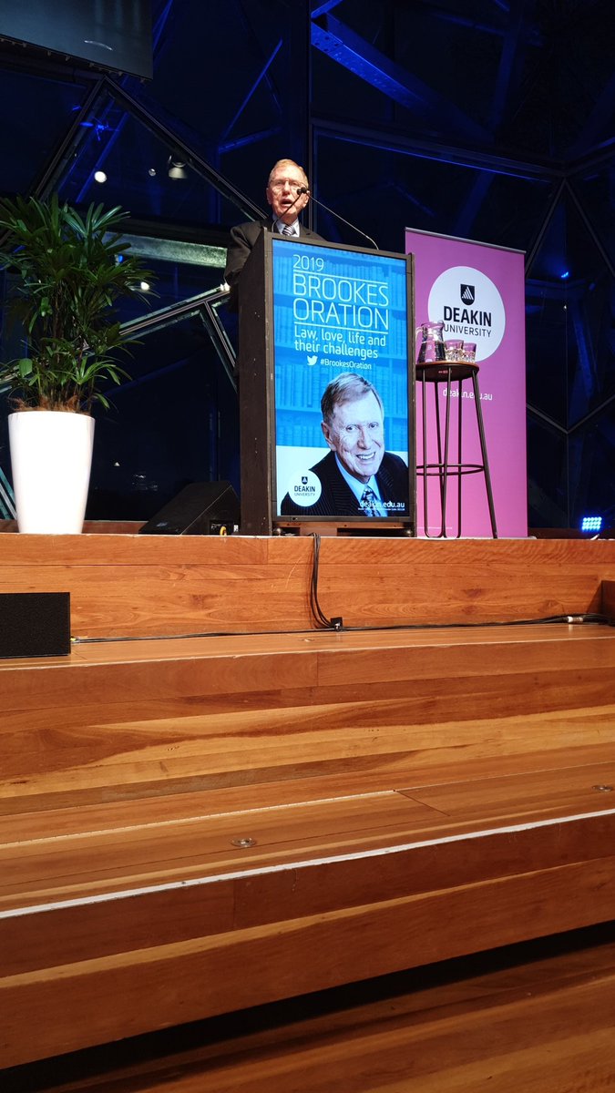 #BrookesOration 2019