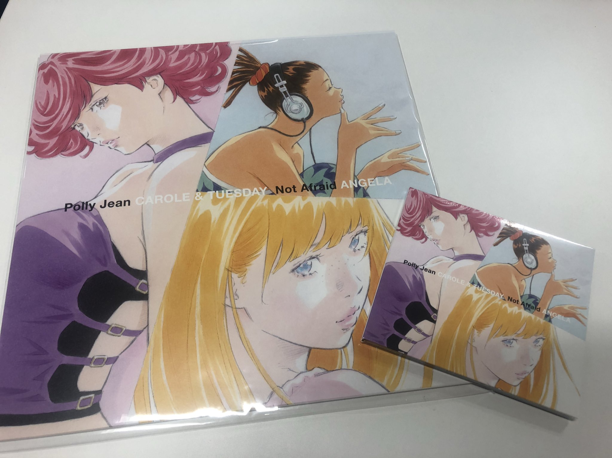 ｔｖアニメ キャロル チューズデイ 公式 در توییتر 新op 新edテーマ Polly Jean Not Afraid 本日発売 Polly Jeaキャロル チューズデイ Vo Nai Br Xx Celeina Ann 作詞 Leo今井 作曲 編曲 小山田圭吾 Not Afraid アンジェラ Vo Ailsa 作詞 作曲