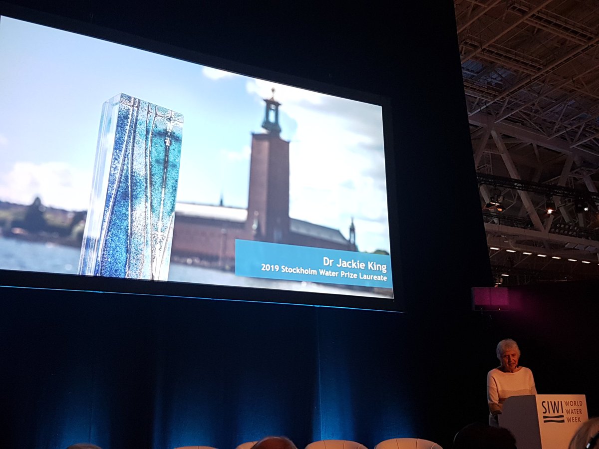 STGeorgeZM's tweet photo. #HappingNow at #WWWeek - Dr. Jackie King, 2019 #StockholmWaterPrize Laureate, discusses her work on environmental flows @AgnesMusutu @WWFLeadWater @siwi_water #FindingTheFlow #Freshies4Africa https://t.co/5GrbUcdhJI
