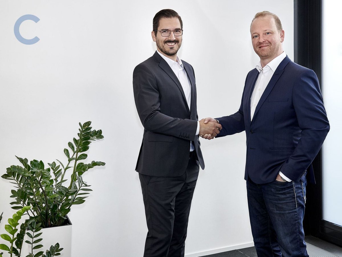 daBerndl888's tweet photo. I’m proud to announce that @CryptixAG acquired @Blocktradecom. We’re looking forward to expand our services for SME and consumers. Welcome, @LukaGubo  and team – it’s great to have you on board to further push mass adoption of #Crypto! 
https://t.co/hyRK3VtThc
#Blockchain https://t.co/D15kAREWeI