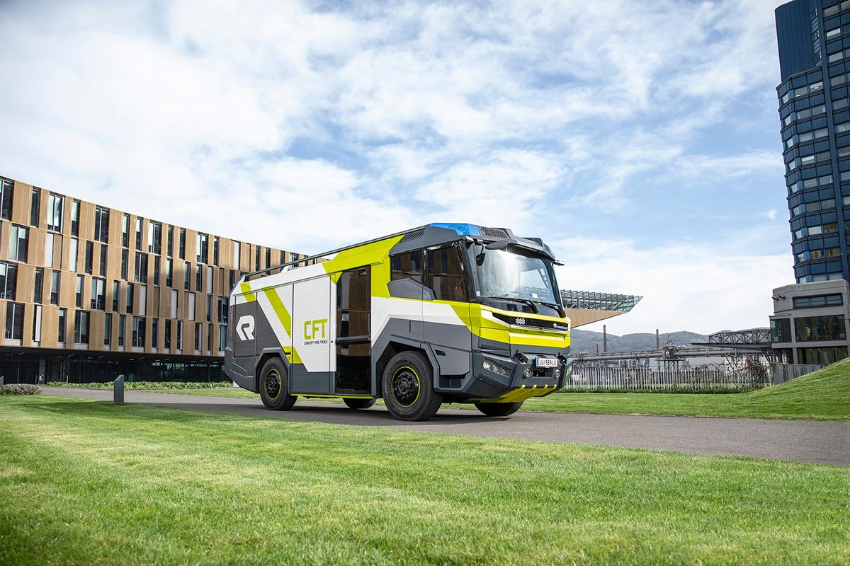 RosenbauerGroup's tweet photo. Plug-In Hybrid Electric Rescue and #Firefighting Vehicle based on the Concept Fire Truck Australian pre-series foundation partner announced 🚒🇦🇺
Find out more: ➡️ https://t.co/Fr8r7mN1nH
#conceptfiretruck #CFT @ACT_ESA https://t.co/KppZDWftc2
