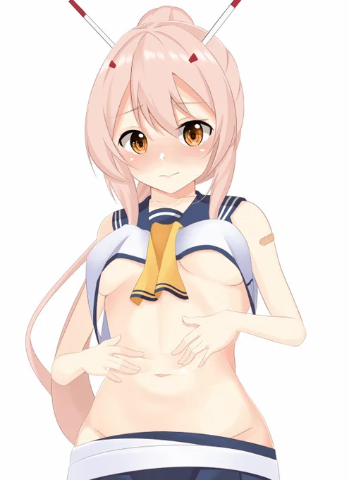 おへそ
#アズールレーン #綾波改 