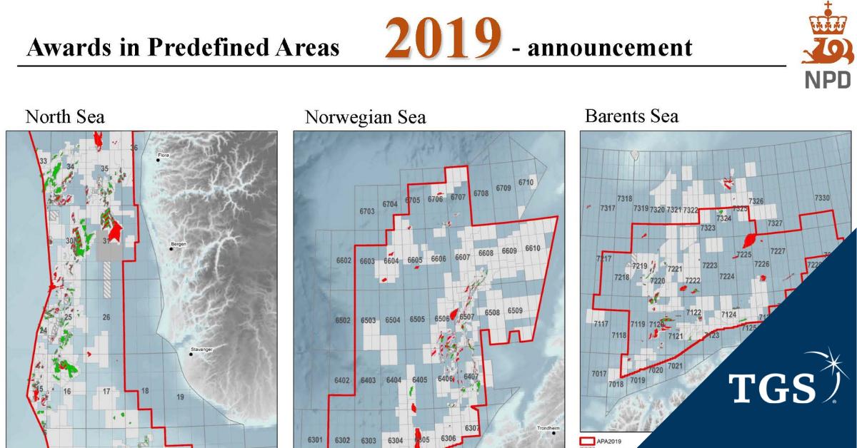 TGScompany's tweet photo. With the closing of applications for the APA 2019 licensing round, TGS wishes all applicants the best of luck.
We await with interest news of the new production license recipients in early 2020.
#TGS #apa19 #exploration #offshore #norsksokkel #norskpetroleum #seetheenergy https://t.co/LUWfONHqEc