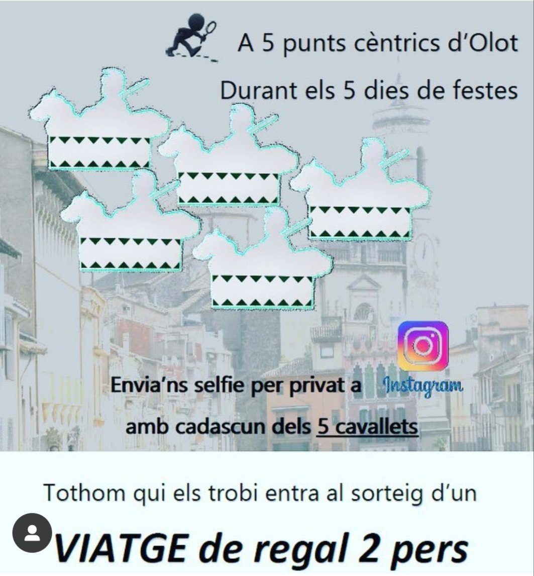 ElsMurruts's tweet photo. Ja s'acosten les FDT d'enguany i per anar escalfant motors, us recordem que aquest any es durà a terme la segona edició del Concurs dels Cavallets!! Comenceu a pensar els 5 llocs on els trobareu amagats😉
#festesdeltura #murruts #concursdecavallets #raconsdolot https://t.co/PxU0welViU