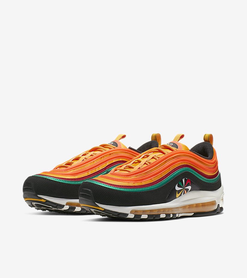 air max 97 sunburst on feet