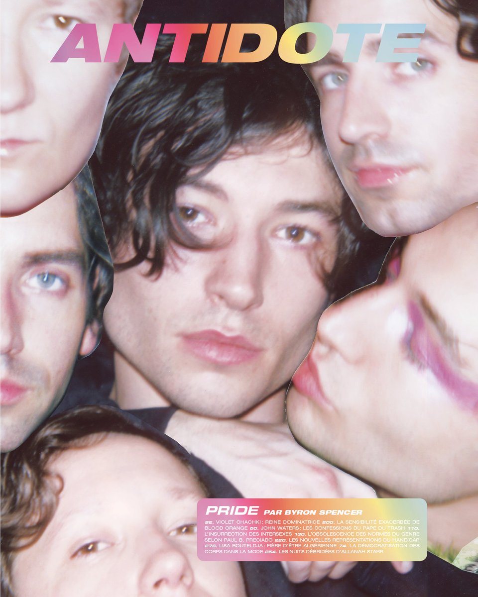 EZRA MILLER, LILAH LARSON AND JOSH AUBIN COVER 🔥 Commandez dès maintenant PRIDE, le nouveau numéro hiver 2019-2020 d’Antidote : bit.ly/344coW8