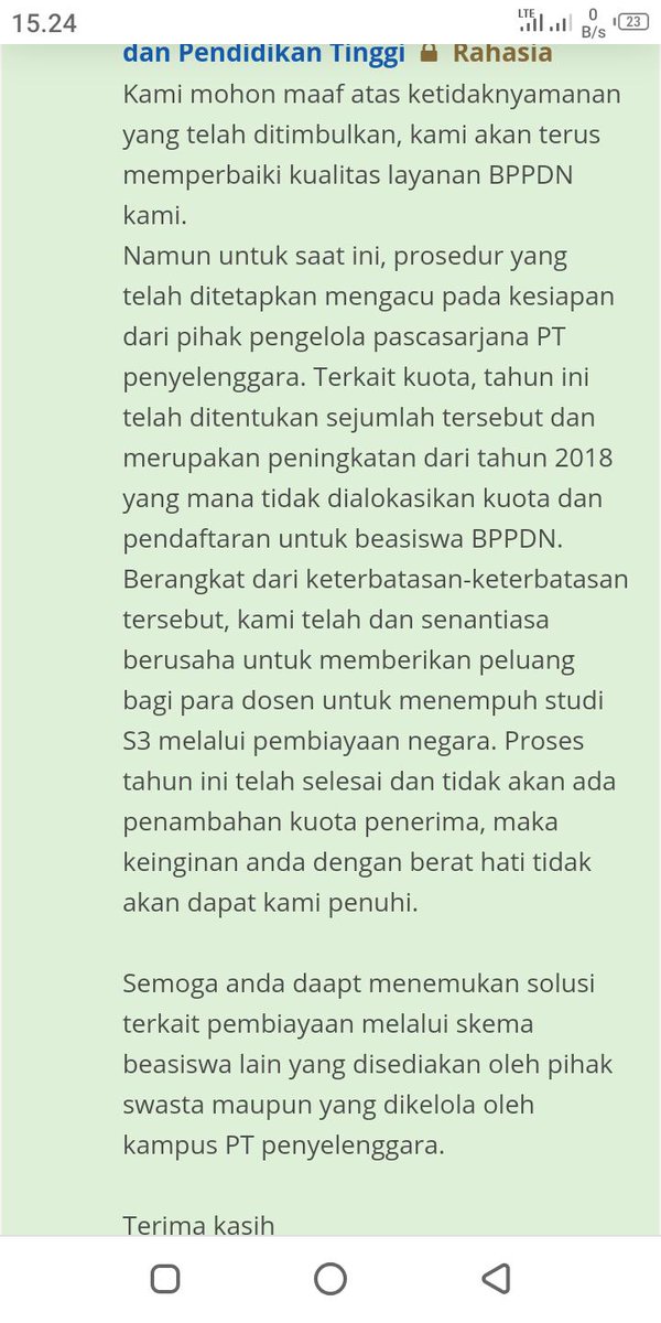 DhedhyY's tweet image. Tolong kami bapak @jokowi @Kemristekdikti @DitjenSDID tambahkan kuota BPPDN 2019 agar kami bisa melanjutkan kuliah S3 kami. @AliansiDoktor 
#savebppdn2019 #bppdn2019 #savebppdn #bppdn2019  #bppdn #amdn