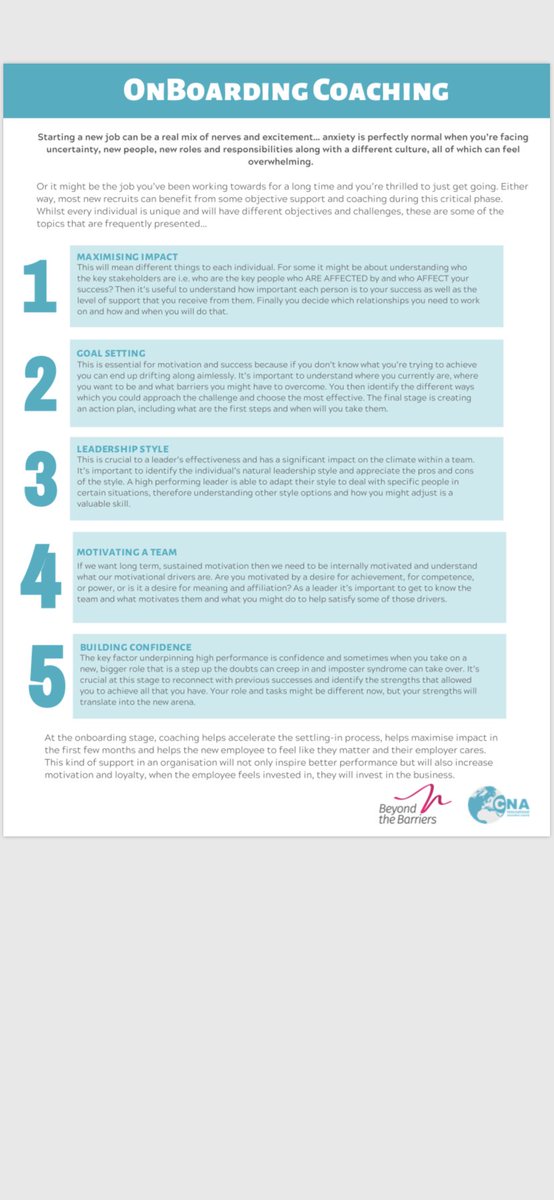 BTBPerform's tweet photo. Taking on a new job/role? Chances are there’s nerves, Self-doubt or maybe its excitement. Either way you’ll be wanting to maximise impact. See image for the kind of challenges onboarding coaching helps with. If this is of interest attend our seminar for HR leaders, DM for info https://t.co/BSshBDDJLq