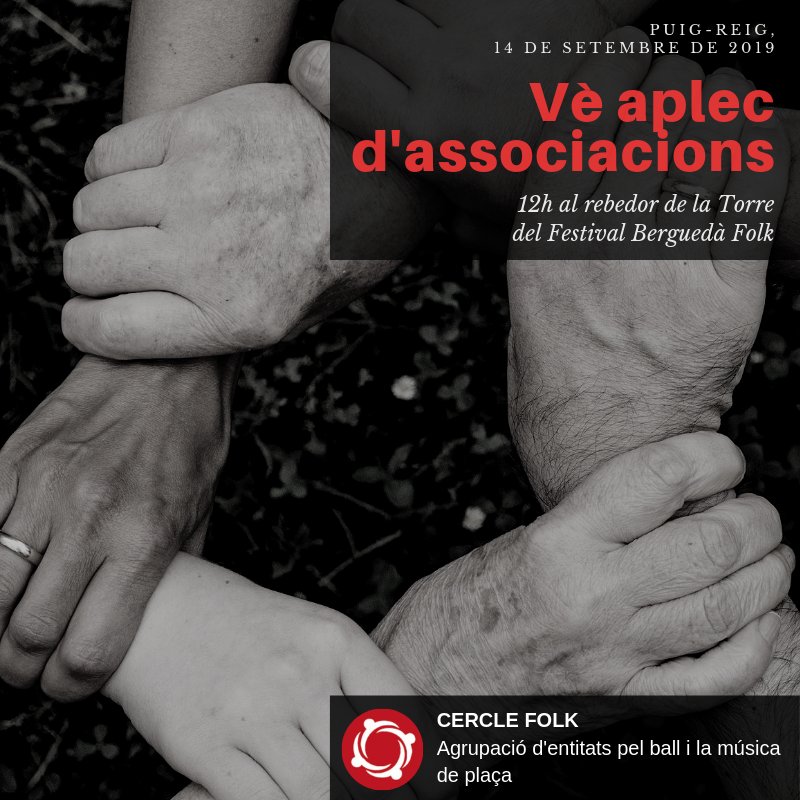 cerclefolk's tweet photo. Aplec de #ballfolk en el marc del @BerguedaF
Obert a entitats, músics, ballador@s i mestres de ball.
Inscripció (gratuïta):
https://t.co/6WHSSSeYqB https://t.co/HEyZWNV1zj