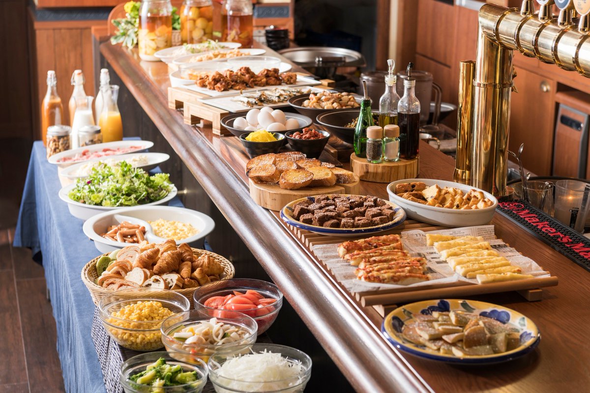 公式 The B 神戸 The B Kobe The B Hotels 朝食 モーニングブッフェ アルバータ 自家製パンやご当地食材を使用したメニューなど 和洋様々なアイテムを種以上ご用意 快活な一日のスタートに欠かせないバランスの取れたおいしい朝食を