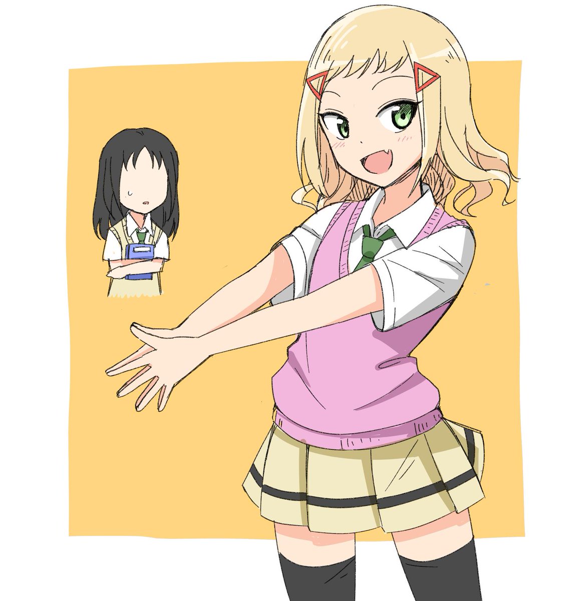 「キバ子うざかわいい
#わたモテ 」|Unknownのイラスト