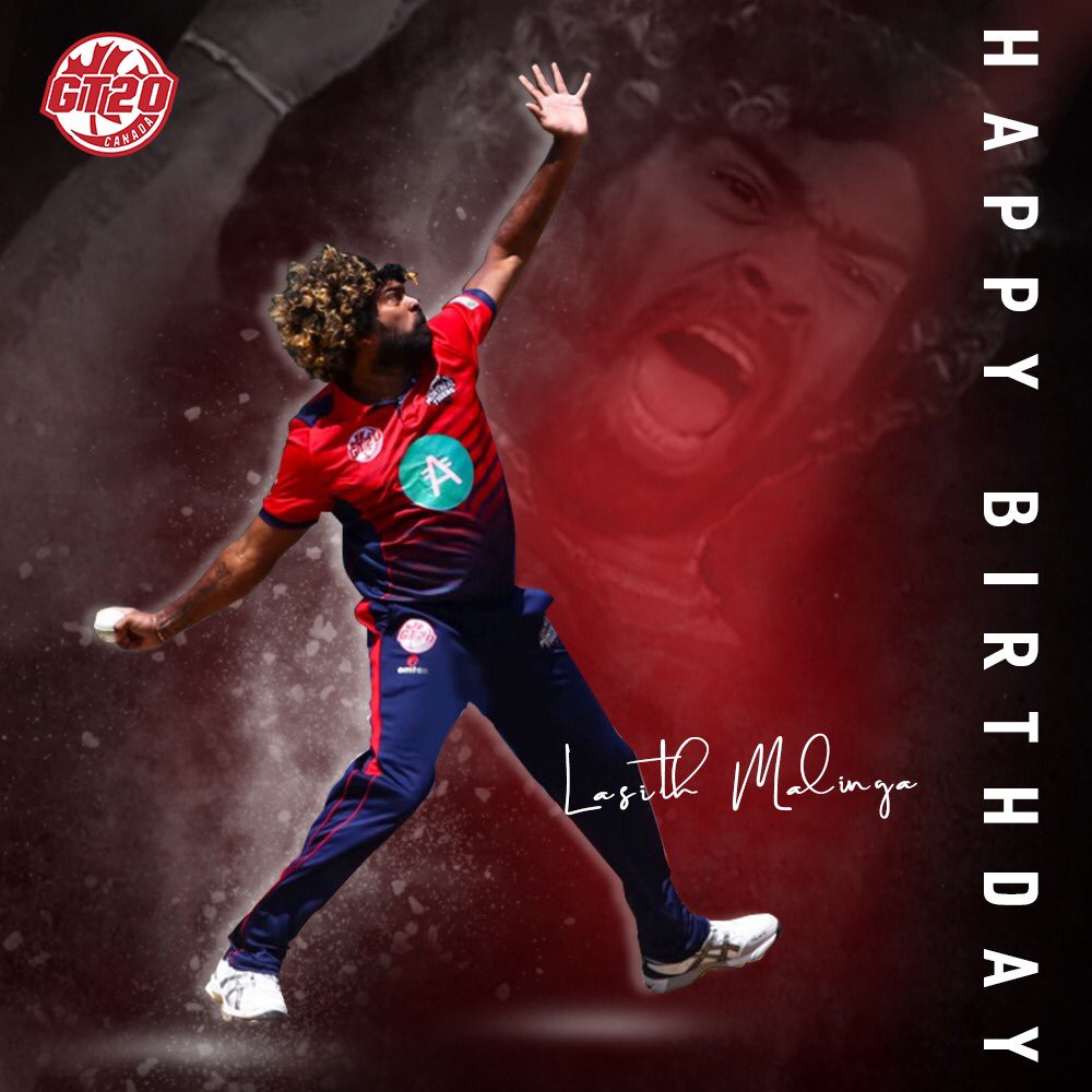 Happy Birthday Lasith Malinga 
The original Yorker King!  