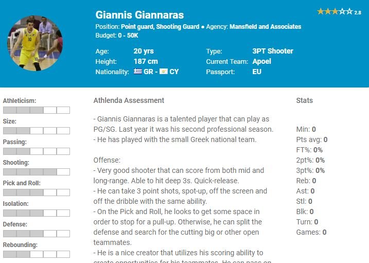 AthlendaApp's tweet photo. @PanioniosBasket is about to sign Giannis Giannaras and Athlenda Scouting team gets a better look at his skills and assets👉https://t.co/igQHntixJE #panioniosbc #panioniosfamily #transfernews #basketballtransfer #athlenda #scouting https://t.co/u7Cp2BRZid