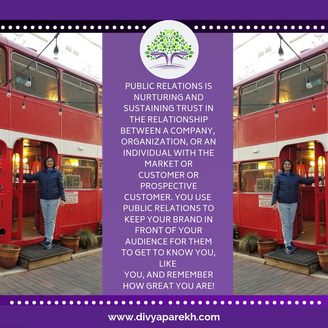 coachdivya's tweet photo. Public relation - why is it important?

#influencer #coach #leader #publicrelations #makeyourmessageamovement #wednesdaytips #divyaparekh #entrepreneur https://t.co/SgZLUjN37J