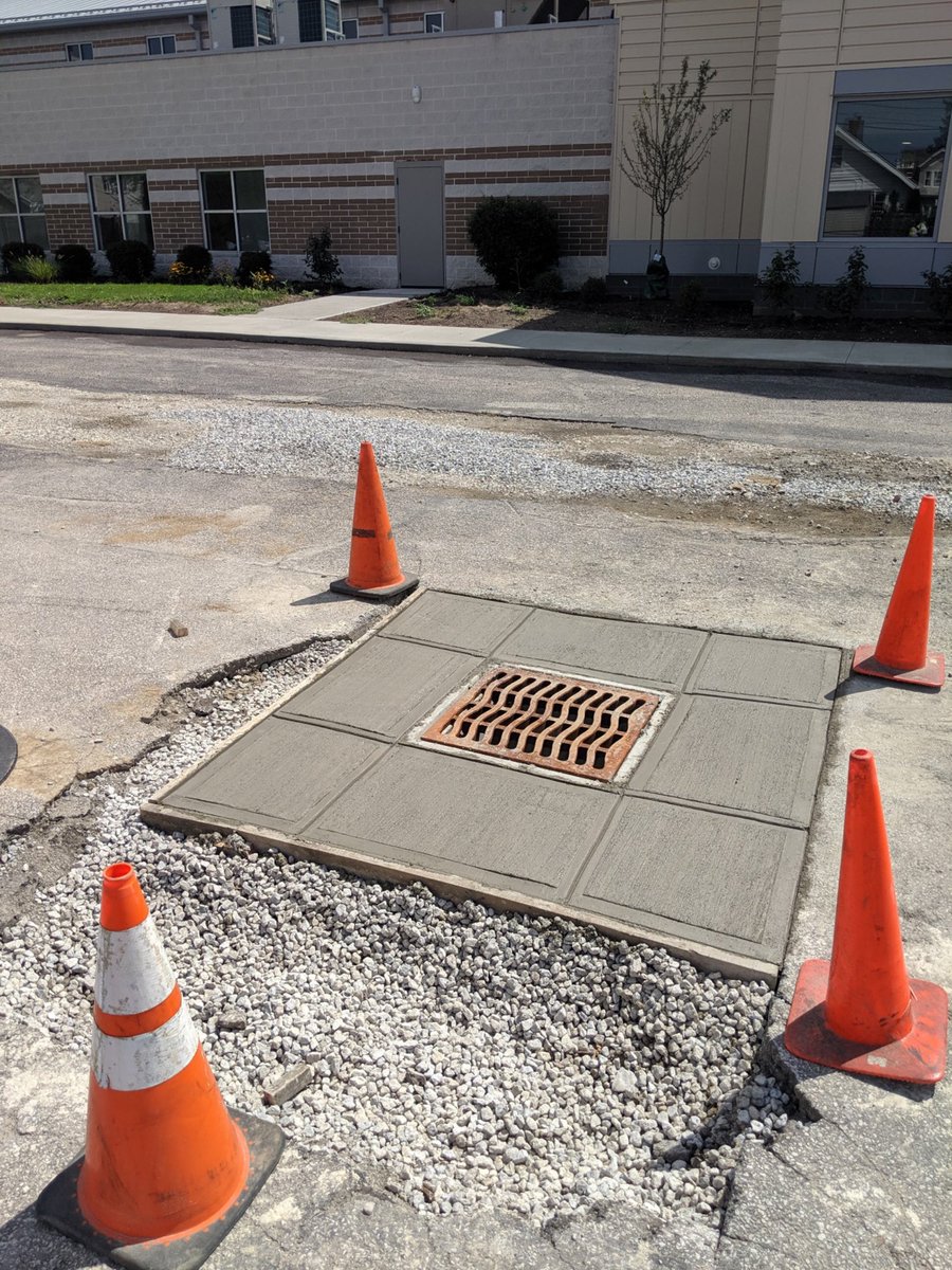 Finished product. Asphalt resurfacing is next.