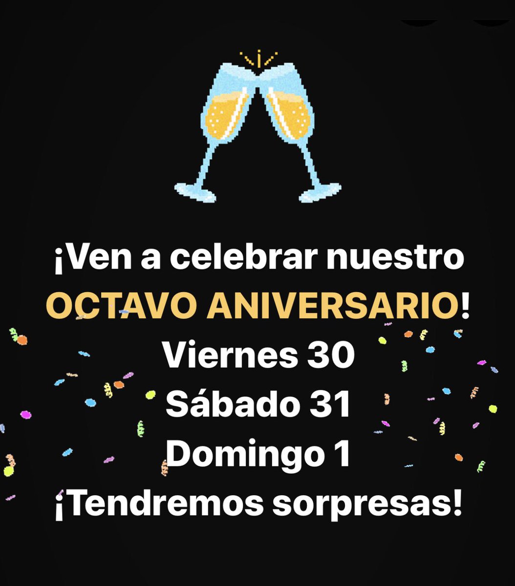 elpuertodecoyo's tweet photo. ¡¡Faltan dos días!!! #8años 🎂🎉 #aniversario https://t.co/5MFAqlu464