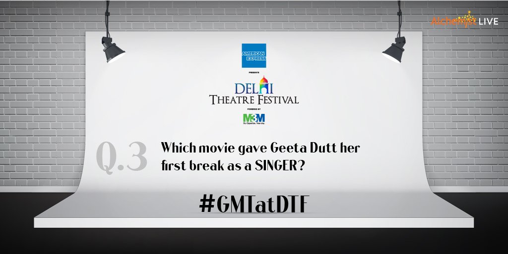DTF2019's tweet photo. Yes, Geeta Dutt was a singer… a legendary singer. HINT – Ask your Dad 😊
#DTF2019 #GMTatDTF #ReliveGoldenEra #Bollywood
@Contest_Alert @ContestAlert_ #ContestAlert #contestalertindia https://t.co/AdxWPNQTMQ