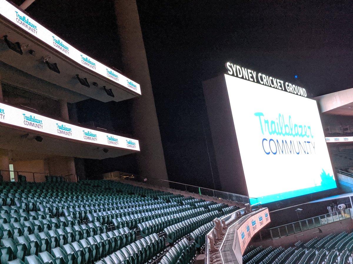 DreamingSYD's tweet photo. A massive day cones to an end! Thank you #TrailblazerCommunity over 500 in attendance! #DreamingSYD https://t.co/osLgpVar6s