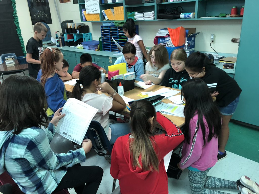 Starting out our W.I.N time with a Back To School Readers Theater! #learningtogether #hceproud