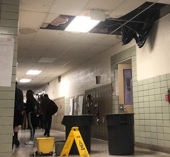 BEHIND THE SCENES
Throughout the Fall, Chardon Schools will be sharing posts that give you a behind-the-scenes look at the challenges our students, teachers and staff experience due to our aging and deteriorating buildings. #TopperFacilities #WeAreChardon