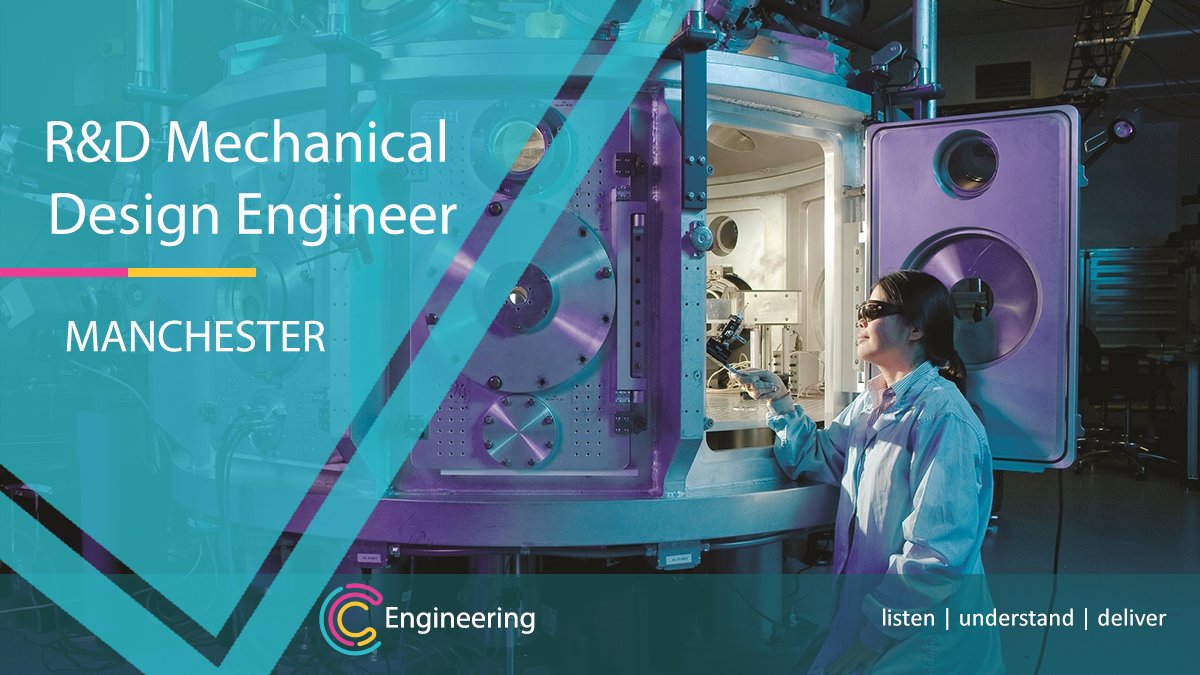 A leading technology company have secured new projects and are rapidly expanding across all disciplines. A Mechanical Design Engineer is required in their R&amp;D department to take their unique product through the full development lifecycle.

More info: lnkd.in/gqZq5w9