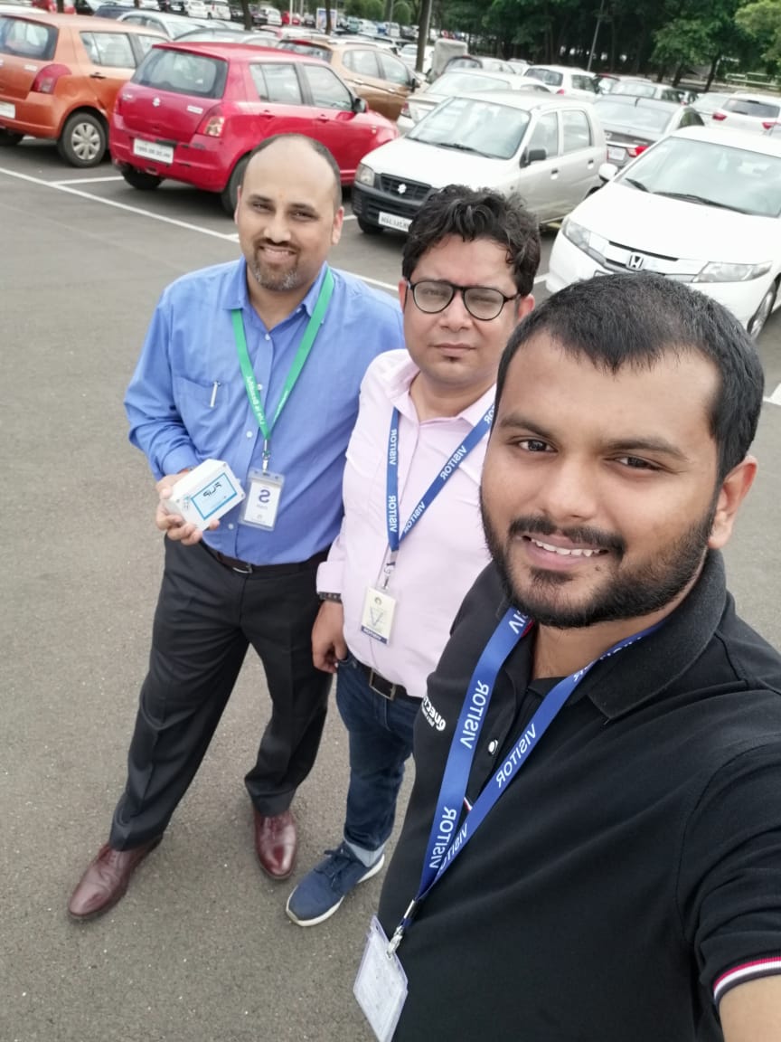 FrugalLabs's tweet image. FLIP Smart Parking Sensor Testing/Demo with NBIoT Network @ Reliance Office today!!
#FLIPsmartsensors, #smartparkingsolutions, #NBIoT, #FrugalIoT, #sensornodes, #parkingsensors, #IoT, #smartparkingsolution