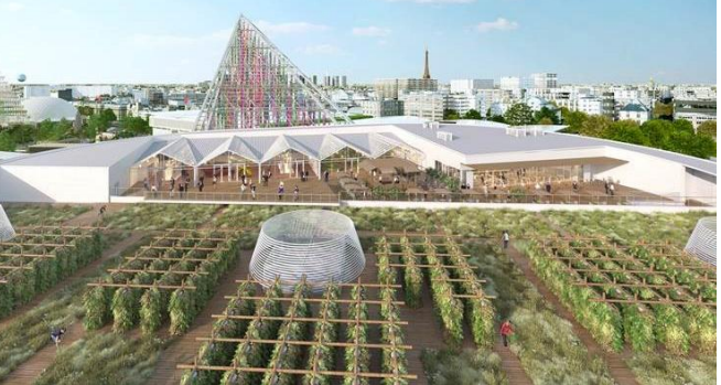 wef's tweet photo. Paris is opening the world's largest urban rooftop farm https://t.co/3iLgYaYOkp #agriculture #farming https://t.co/C0TnrYzCaQ