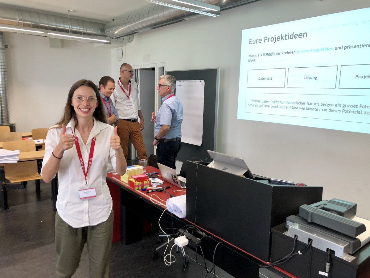 DocLehmann's tweet image. Re-inventing the way schools can prototype in learning collectives with varied stakeholders! Presenting our #digitallearninglab at a workshop with @christophwittm1 @n3ijoy at Expert Conference of @educach_de - @OpendataCH @LAZuoz @kickstart_inno #edtech #newcultureoflearning