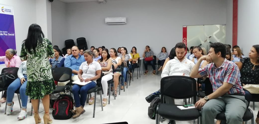 MintrabajoCol's tweet photo. @MintrabajoCol #GATT #DDFT #DTAtlantico con el grupo Gestores para la Empleabilidad de la Población con Discapacidad #GEDA realizaron taller de beneficios de la lnclusión laboral de personas con discapacidad, dirigido a empresarios del Atlántico #MintrabajoMásCerca @DIANColombia https://t.co/cpbDO2pzSI