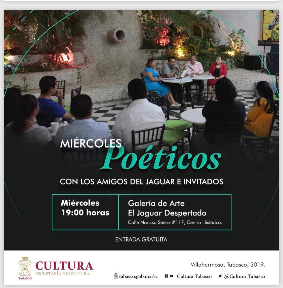 centrohistozl's tweet photo. Ven a disfrutar de los miércoles poéticos y de museo gratis en el Centro Histórico https://t.co/nYz4JMRDnZ