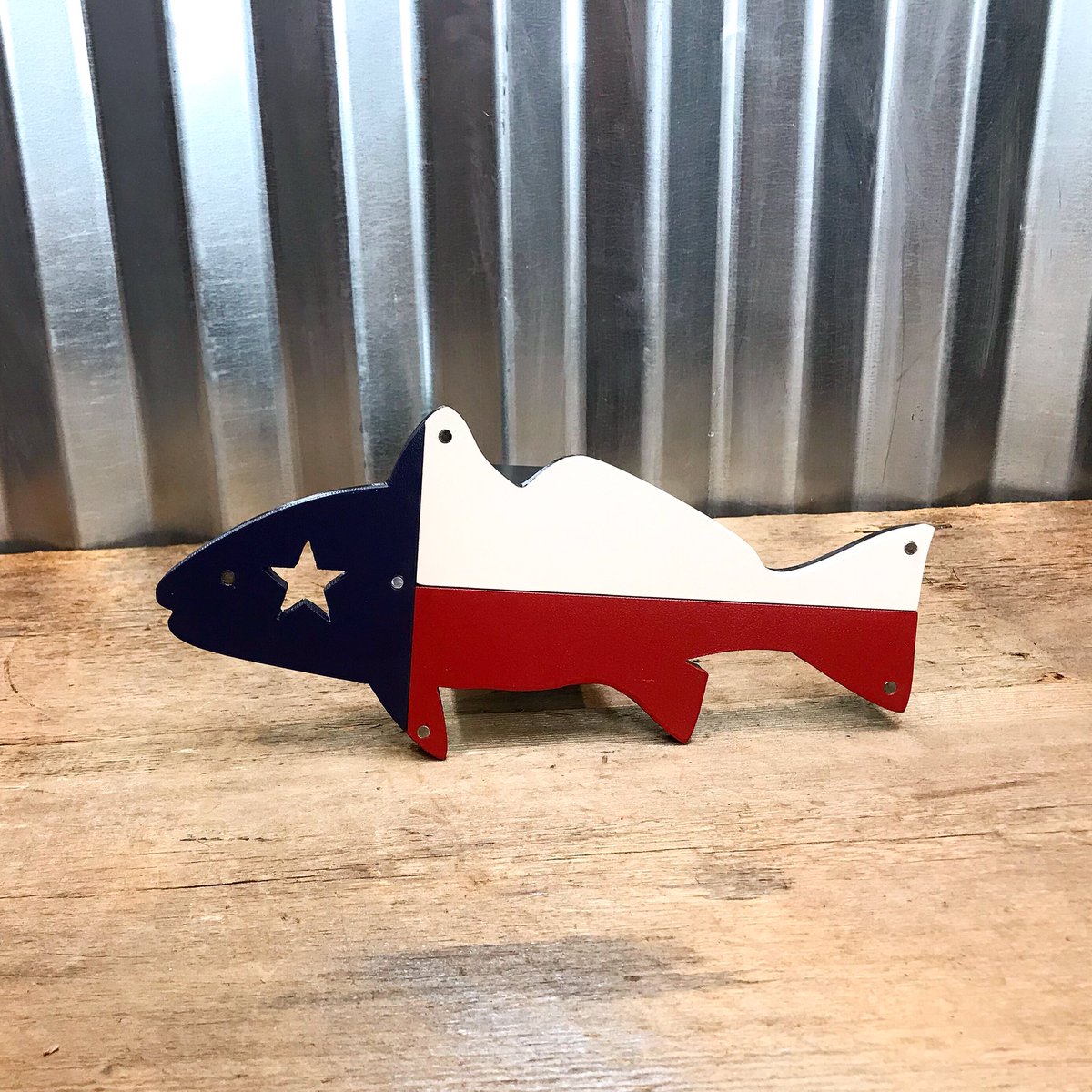 MCWeldingTx's tweet photo. Texas Flag RedFish Hitch Cover we made. If you would like to purchase one please shoot us a message!#mcweldingtx #texas #texasflag #redfish #reddrum #texasfishing #txfishing #mytexas #poctx #galveston #rockporttx #tx #texastrucks #texasjeeps #texasangler #kayaking #txredfish https://t.co/KK42KkOW1m