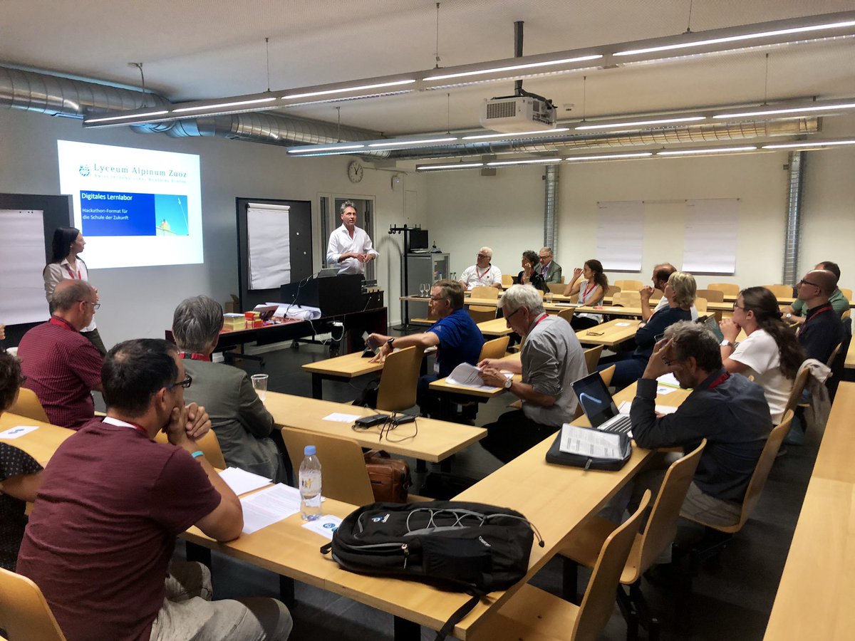 DocLehmann's tweet image. Re-inventing the way schools can prototype in learning collectives with varied stakeholders! Presenting our #digitallearninglab at a workshop with @christophwittm1 @n3ijoy at Expert Conference of @educach_de - @OpendataCH @LAZuoz @kickstart_inno #edtech #newcultureoflearning