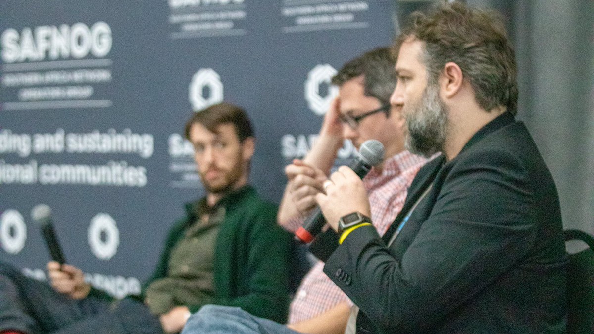 SAFNOG's tweet photo. Is the speedtest obsession specific to South Africa? Donald Jolley, Mitsol talks to Ben Maddison @wolcomm,  @sigstart @mybroadband and @Jerome_UZ @Cloudflare about ‘The Relevance Of Speed Tests In 2019’ — #SAFNOG5 Panel #iweek2019 #Internet https://t.co/PGpG1lM5V3