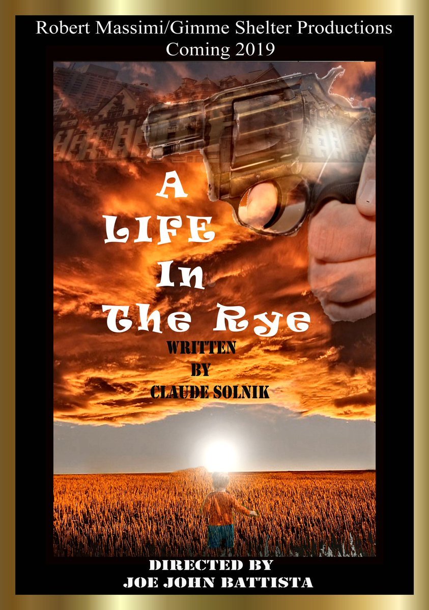 John Constantine and Vilma Hoda will be joining are Production Team For “A life In The Rye” at the Theater for the New City. Vilma and John will be Our Stage Managers