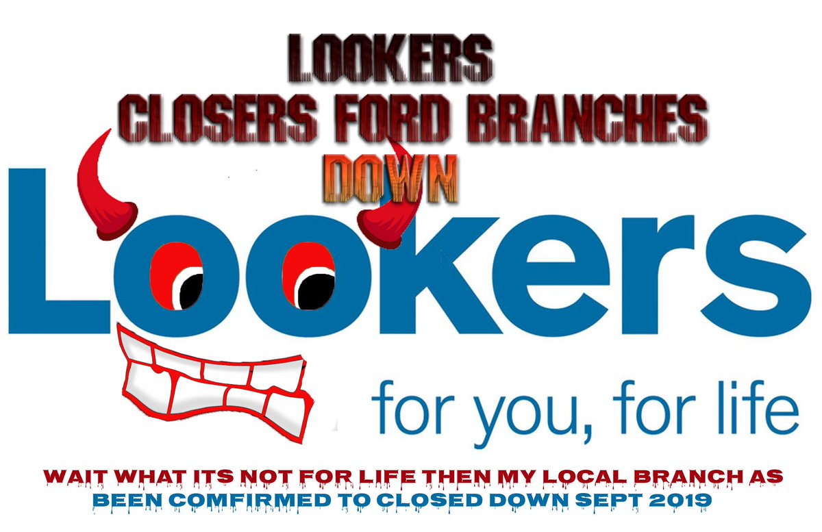 WraithUNGS's tweet photo. Sad news to hear last night that lookers is closing down some of the ford jennings branches, i am gutted as a ford owner for many years, later today i will contact friends to see if there jobs can be saved or they be out of work @LookersGroup "lookers for you for life" https://t.co/dPf1sXBX5q