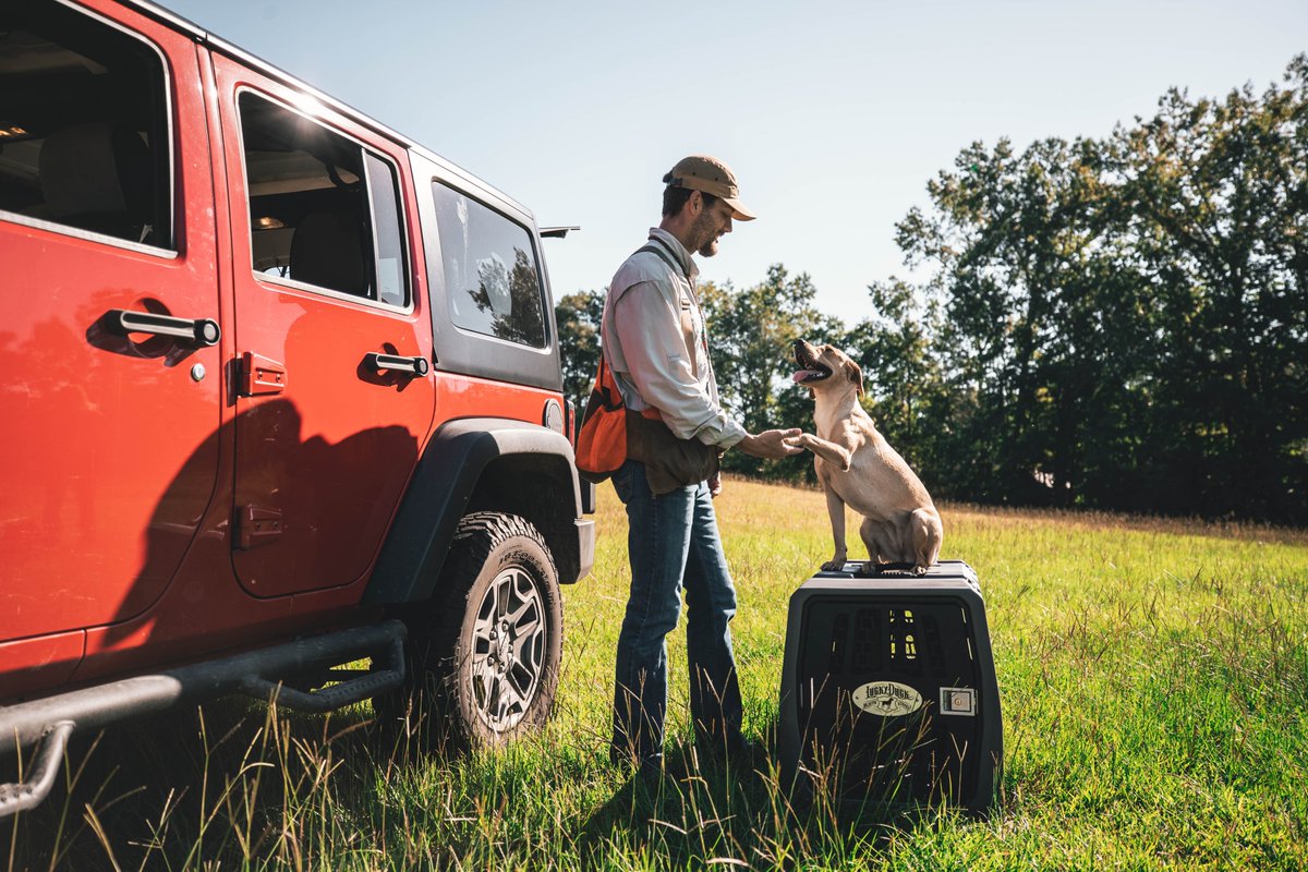 LuckyDuckDecoy's tweet photo. Now Available: The Lucky Kennel
Safe, rugged, lightweight and American made🇺🇸 
#LuckyKennels #LoyaltyGoesBothWays
https://t.co/lIzK02uDa2 https://t.co/KQKJPbbj4v