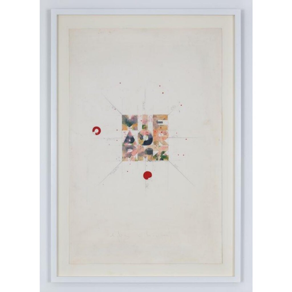 magazzino's tweet photo. Opening today @DorskyMuseum, “Paper Media: #Boetti, #Calzolari, #Kounellis” brings together eleven works on paper from the #OlnickSpanuCollection. For artists associated with #ArtePovera, working with various #drawing and printing techniques was fundamental to their practices. https://t.co/CAC44CGJpU