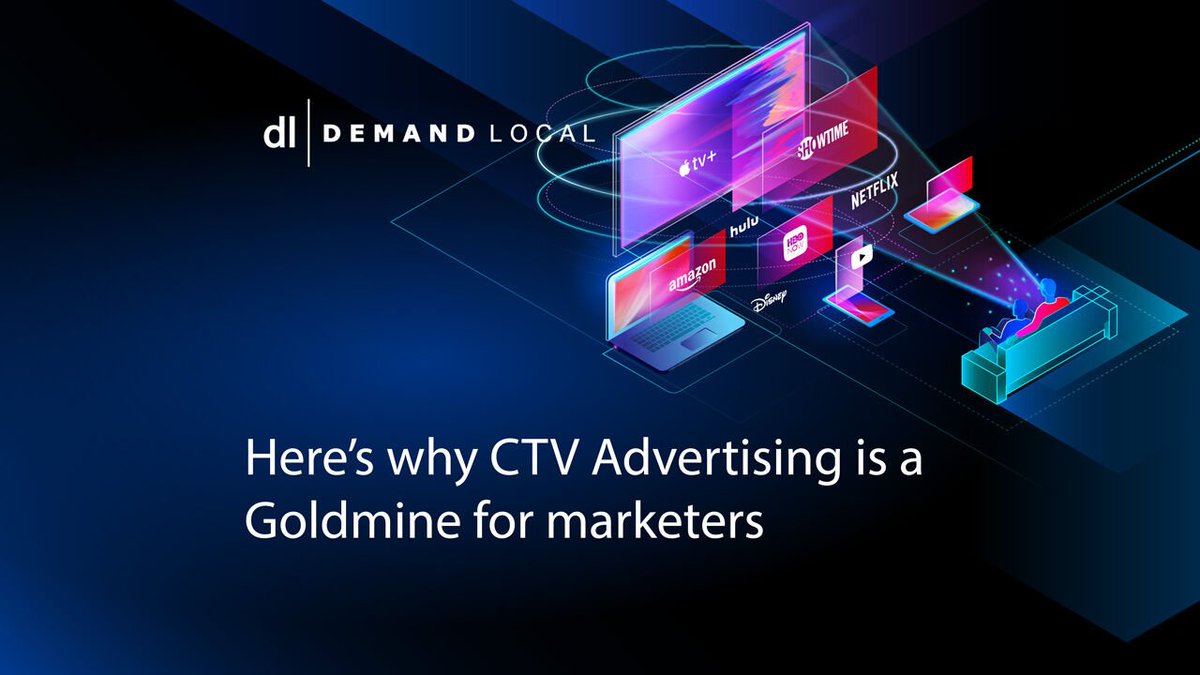 demandlocal's tweet photo. If you want to understand how #OTT and #CTV advertising has taken the world by storm, you first need to understand how its history shaped its present and predicts its future. #DemandLocal #ConnectedTV #CTVAds #AutoAdvertising #AutomotiveMarketing https://t.co/L62stC3uKQ https://t.co/eQpidQVleS