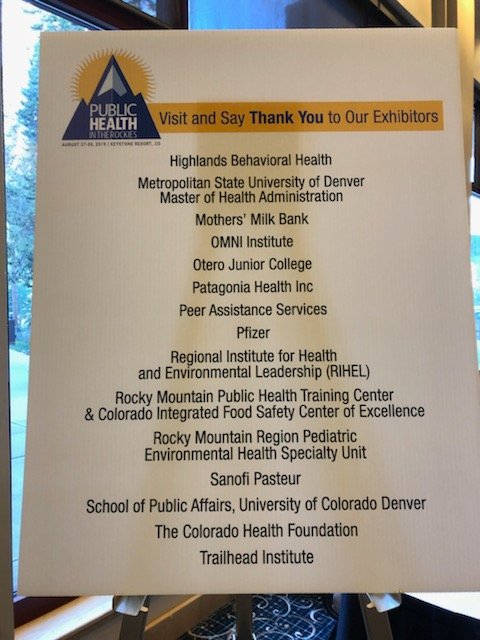 PHIR_Conference's tweet image. Thanks to our sponsors and exhibitors for your support of #PHIR2019!