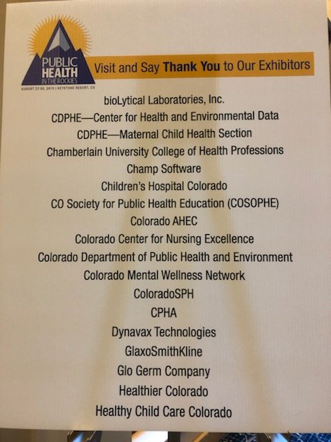 PHIR_Conference's tweet image. Thanks to our sponsors and exhibitors for your support of #PHIR2019!